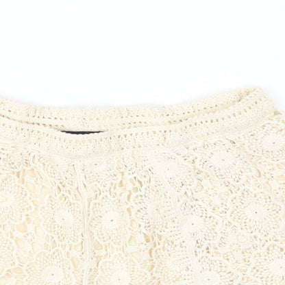 New Look Womens Beige   Hot Pants Shorts Size 10