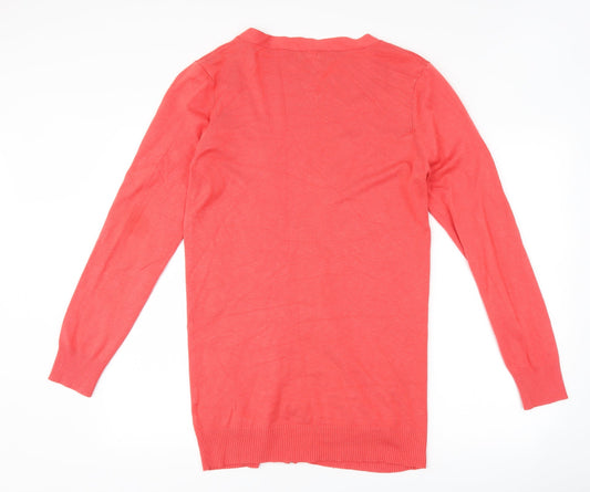 F&F Womens Pink   Jacket Coatigan Size 12