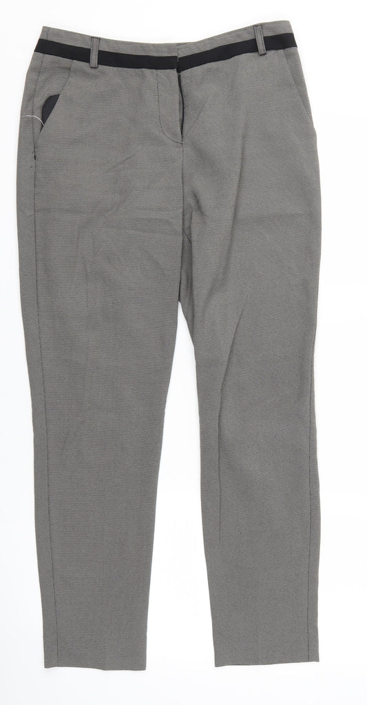 George Womens Grey   Trousers  Size 8 L27 in