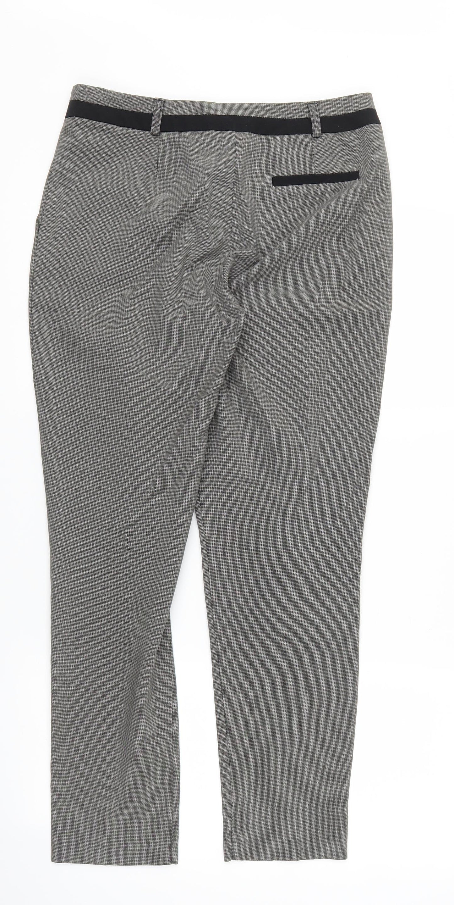 George Womens Grey   Trousers  Size 8 L27 in