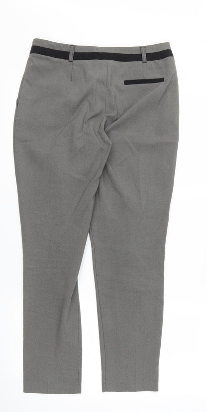 George Womens Grey   Trousers  Size 8 L27 in