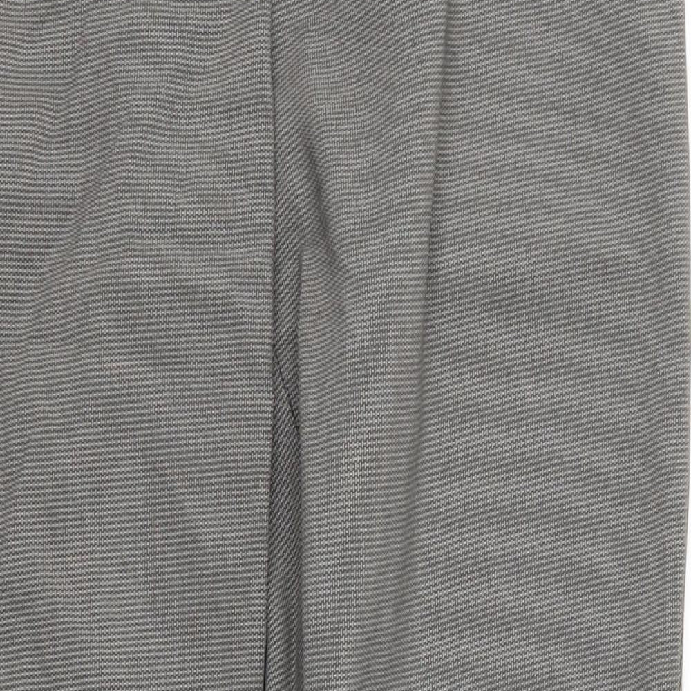 George Womens Grey   Trousers  Size 8 L27 in