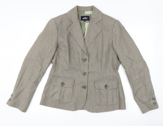 Per Una Womens Grey   Jacket Suit Jacket Size 12