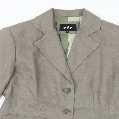 Per Una Womens Grey   Jacket Suit Jacket Size 12