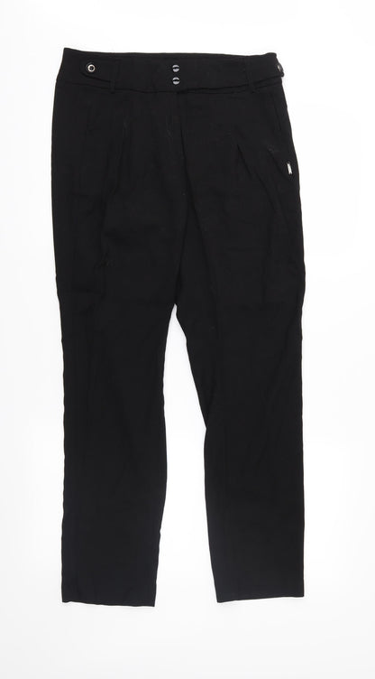 Womens UK Size 10 Monnari Regular Fit  Black Trousers