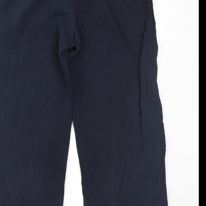 Womens UK Size 14 JFW Regular Fit Cropped Blue Trousers
