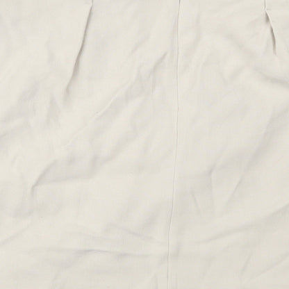 Mango Womens Beige   Mini Skirt Size 8