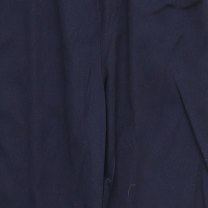 Womens UK Size 16 Preworn Regular Fit  Black Trousers