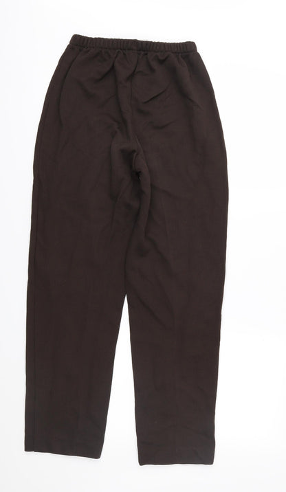 Womens UK Size S Bonmarché Regular Fit  Brown Trousers