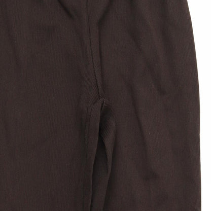 Womens UK Size S Bonmarché Regular Fit  Brown Trousers