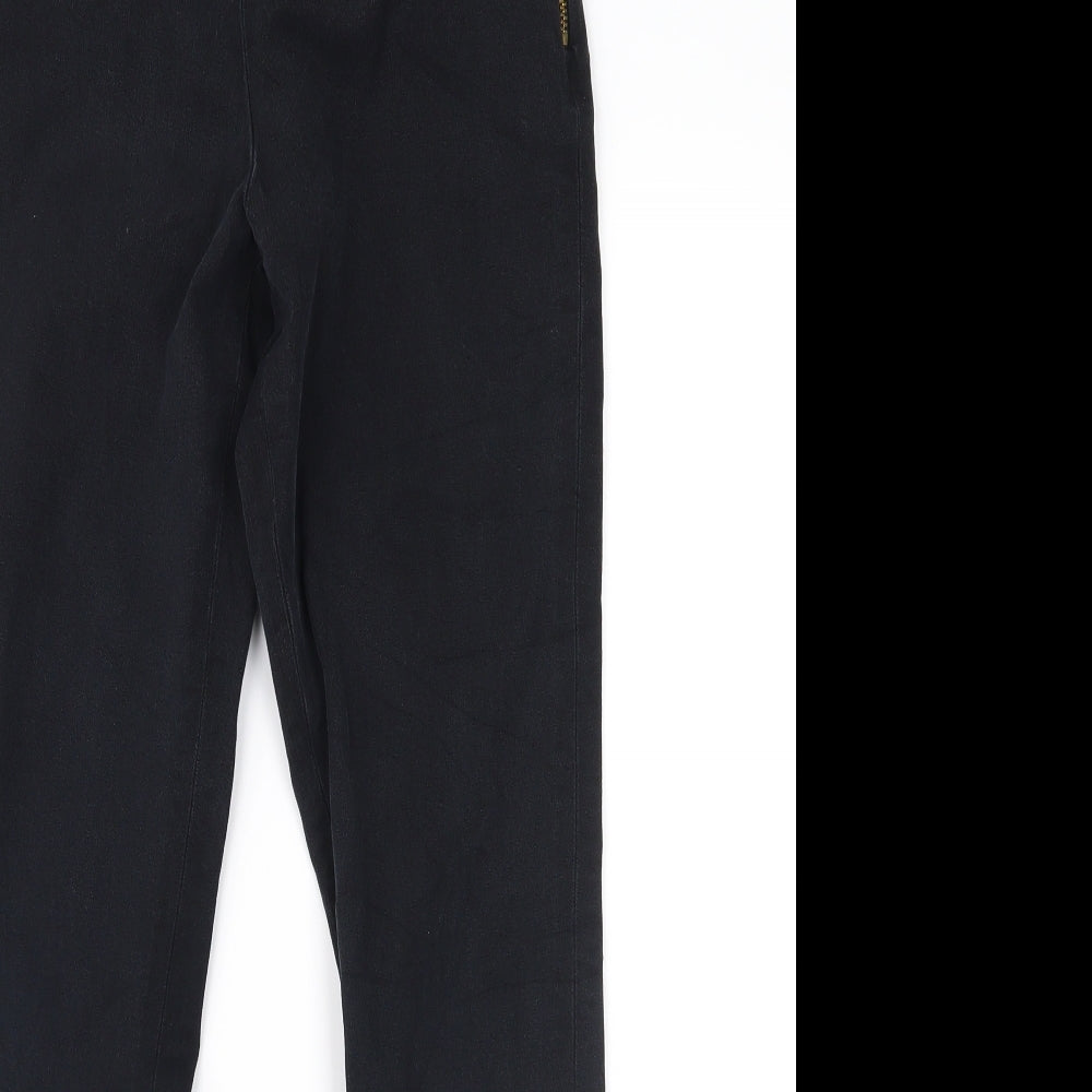 French Connection Womens Black  Denim Skinny Jeans Size 8 L26 in