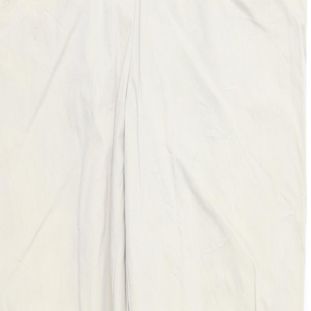 Womens UK Size 14 Wichele Regular Fit  Beige Trousers