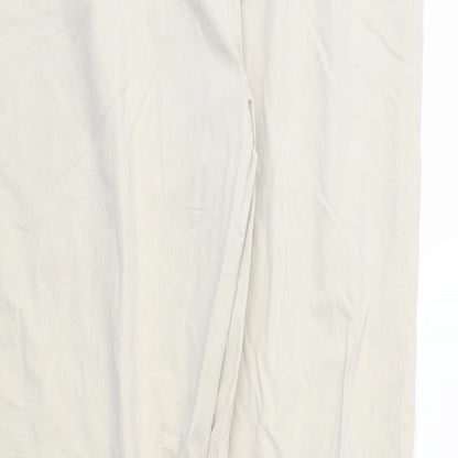 Womens UK Size 14 Wichele Regular Fit  Beige Trousers
