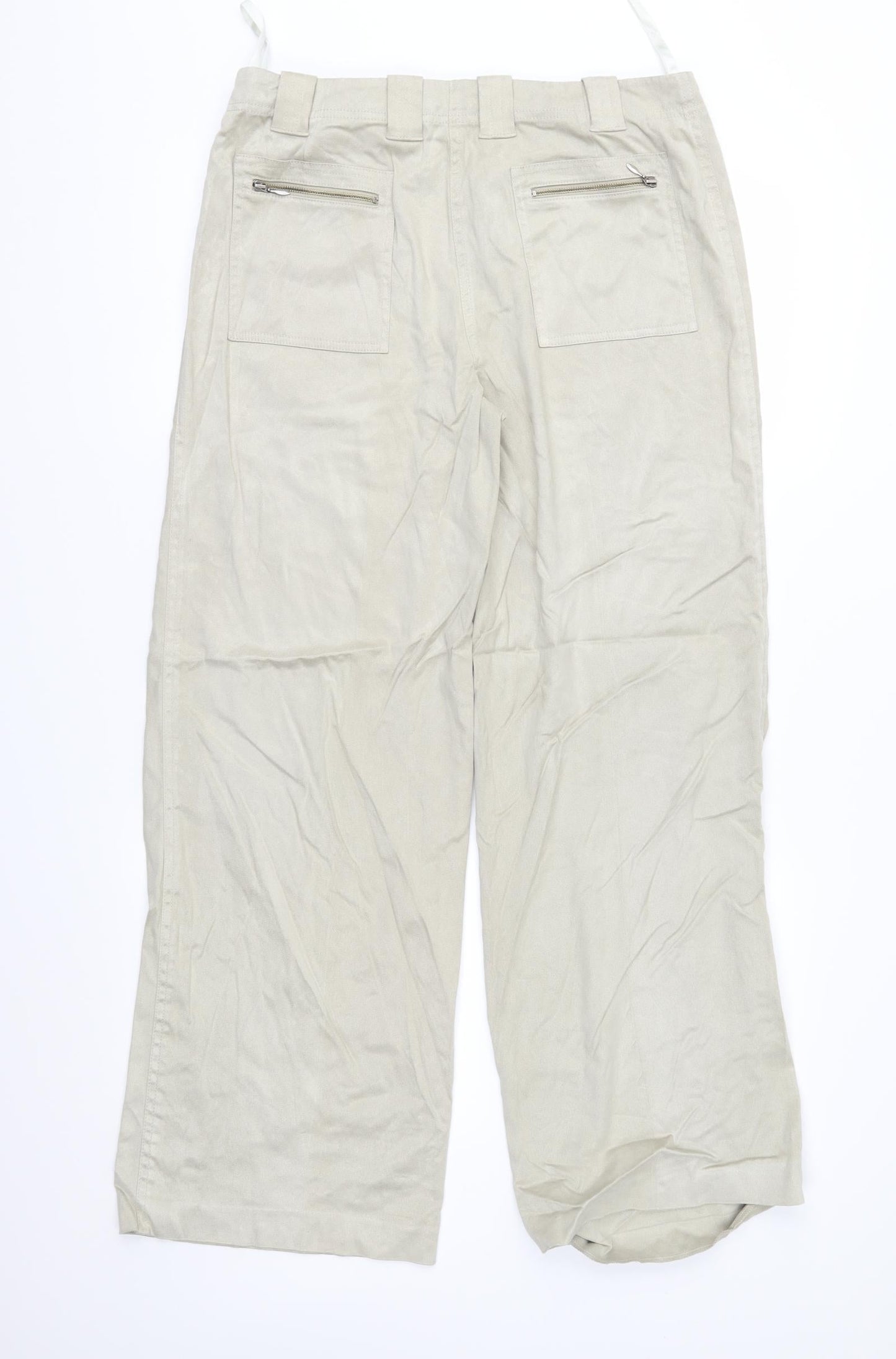 Womens UK Size 14 NEXT Regular Fit  Grey Trousers