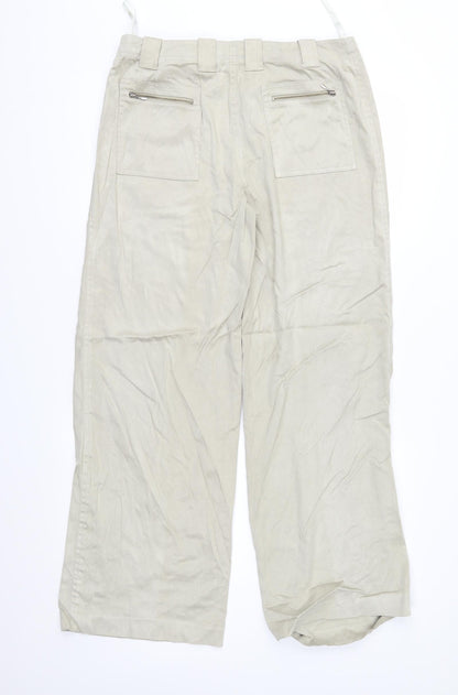 Womens UK Size 14 NEXT Regular Fit  Grey Trousers