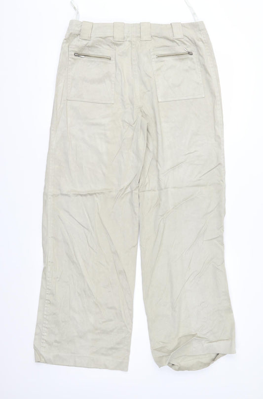 Womens UK Size 14 NEXT Regular Fit  Grey Trousers