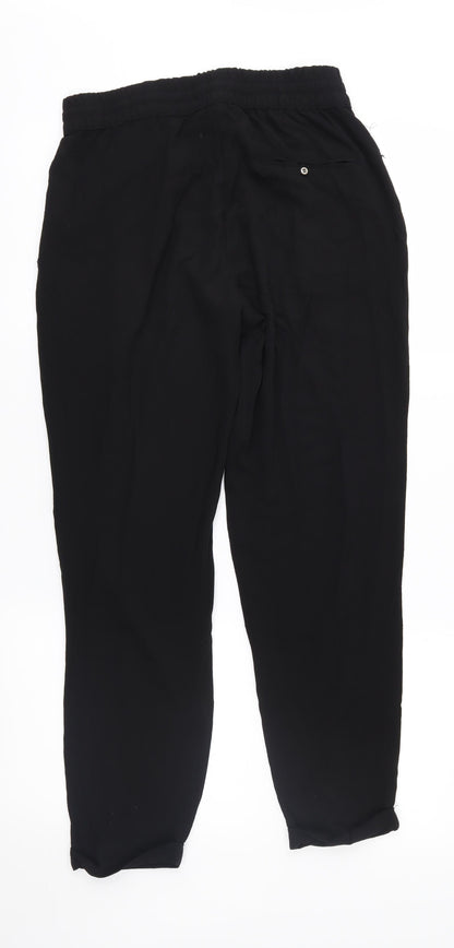Zara Womens Black   Trousers  Size S L28 in