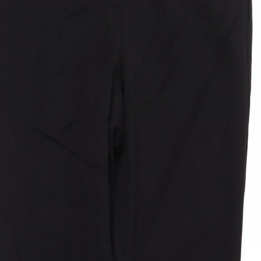 F&F Womens Black   Trousers  Size 10 L30 in