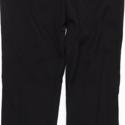 F&F Womens Black   Trousers  Size 10 L30 in