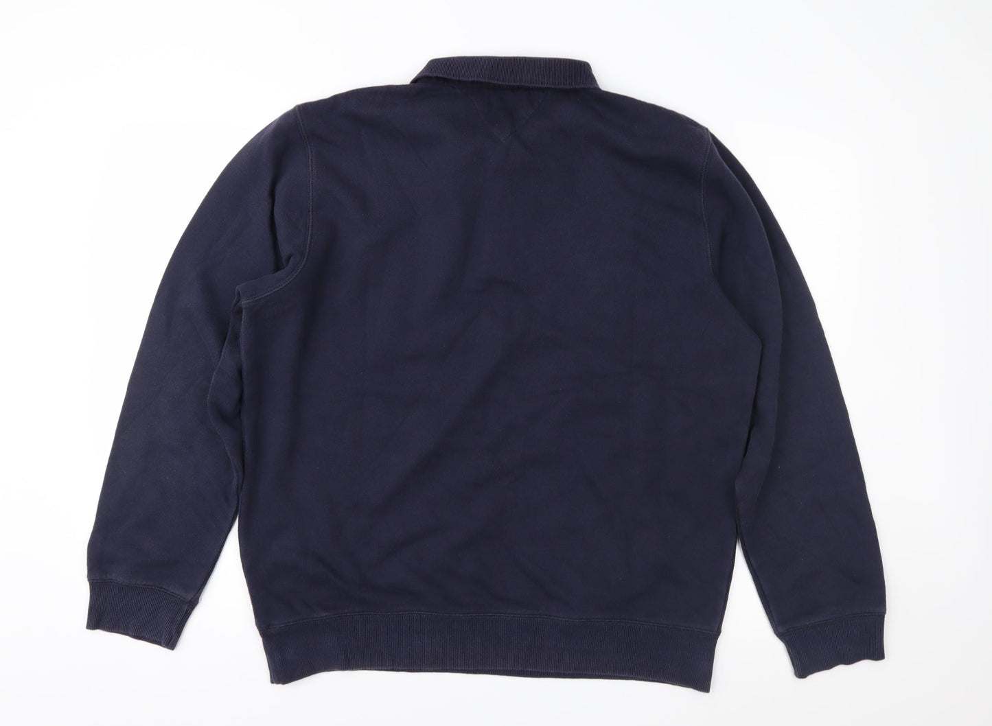 Mens UK Size L Easy Blue Pullover Sweatshirt
