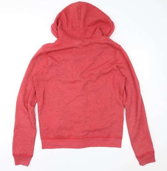 Hollister Womens Red   Full Zip Hoodie Size S