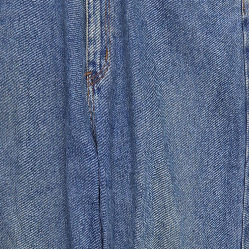 Disciple Mens Blue  Denim Straight Jeans Size 38 in L27 in