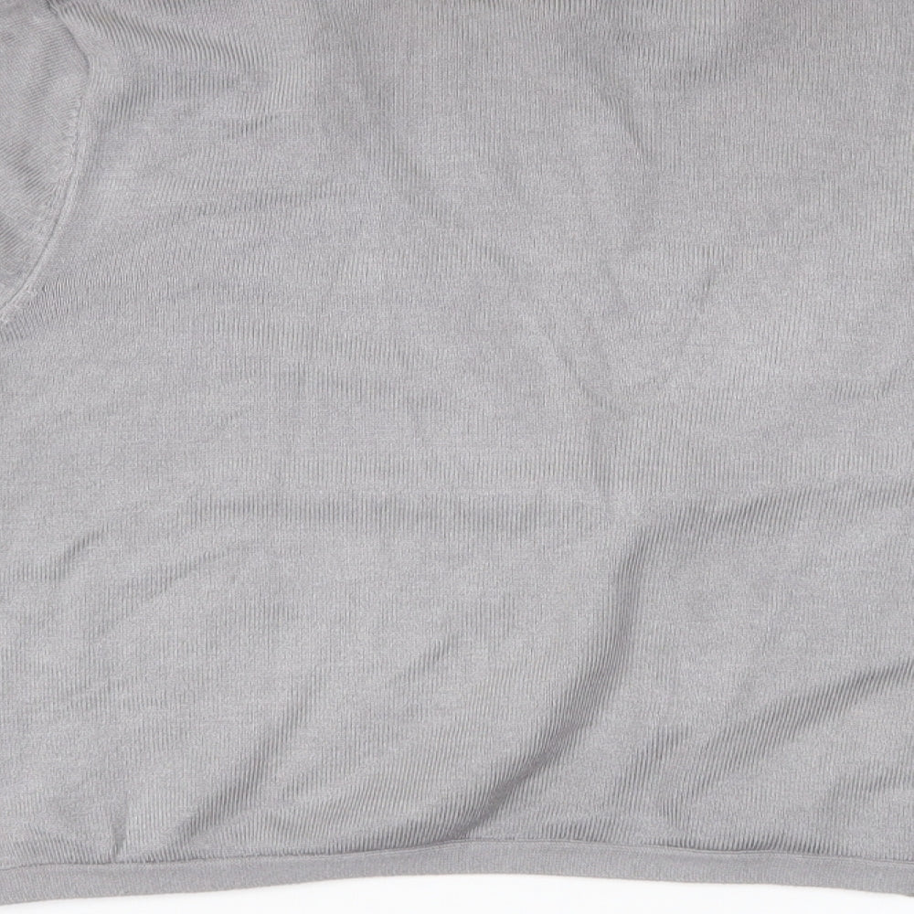Together Womens Grey  Knit Cardigan Jumper Size 16