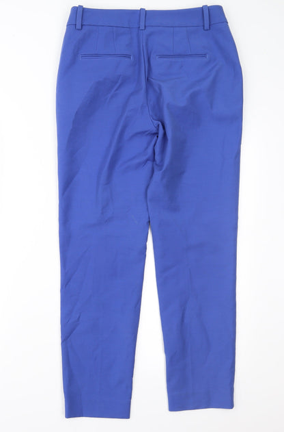 White House Black Market Womens Blue   Trousers  Size 4 L27 in