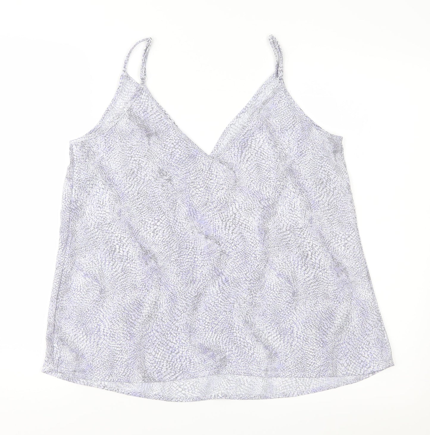 Womens UK Size 10 NEXT Purple Camisole Blouse