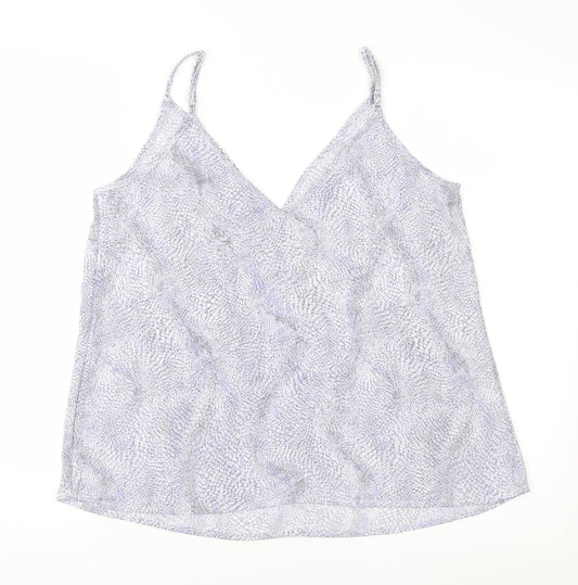 Womens UK Size 10 NEXT Purple Camisole Blouse