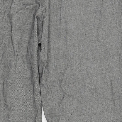 Womens UK Size 20 Preworn Regular Fit  Grey Trousers