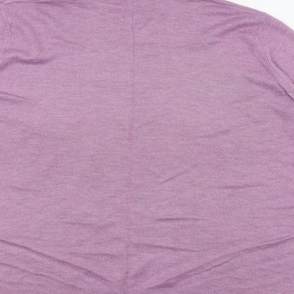 Womens UK Size 20 BHS Purple Basic T-Shirt