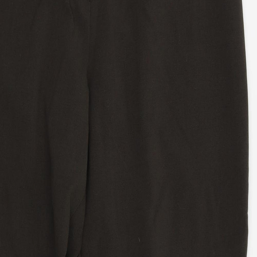 Womens UK Size 18 BHS Regular Fit  Green Trousers