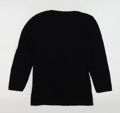 Whisper Womens Black   Pullover Jumper Size M