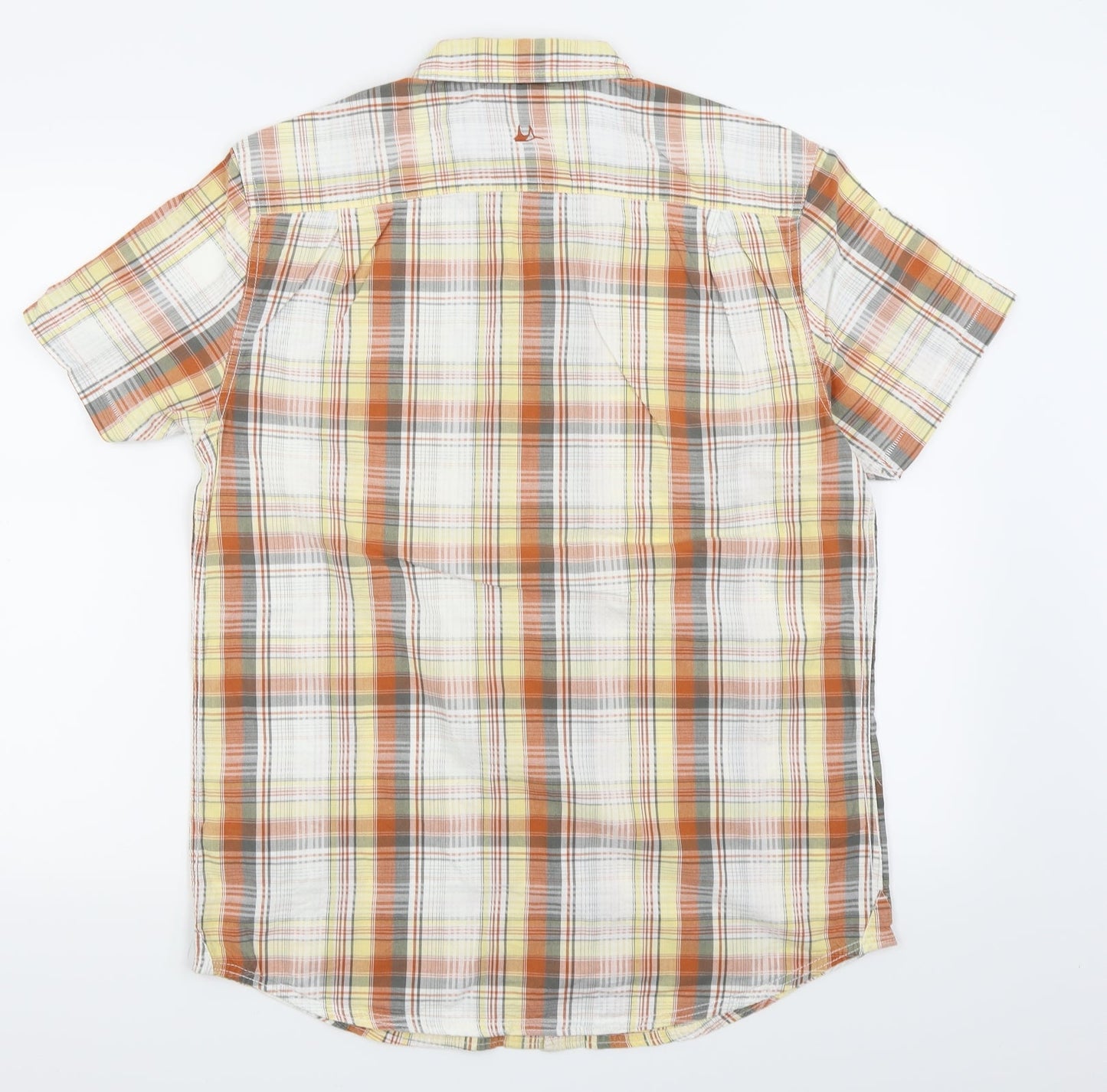 Mens UK Size M montaray Multicoloured  Button-Up Short Sleeve Casual Shirt