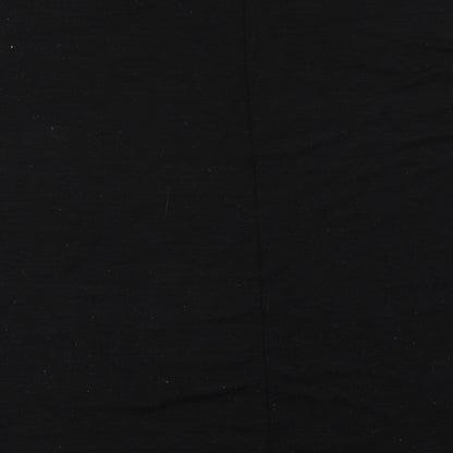FUNKY FIT Womens Black   Basic T-Shirt Size M