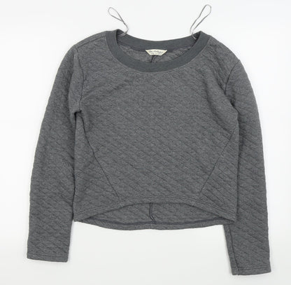 Miss Selfridge Womens Grey   Pullover Jumper Size 10