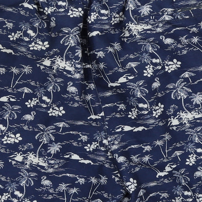 Asda George Mens Blue Floral  Cargo Shorts Size XL - swim shorts