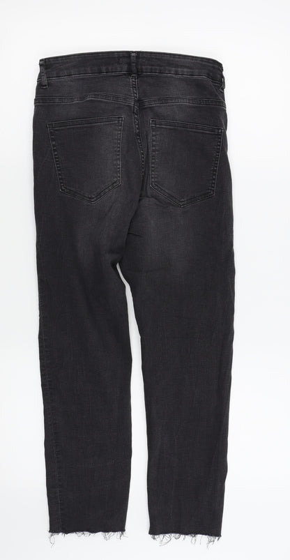 H&M Womens Black   Skinny Jeans Size 8 L21 in