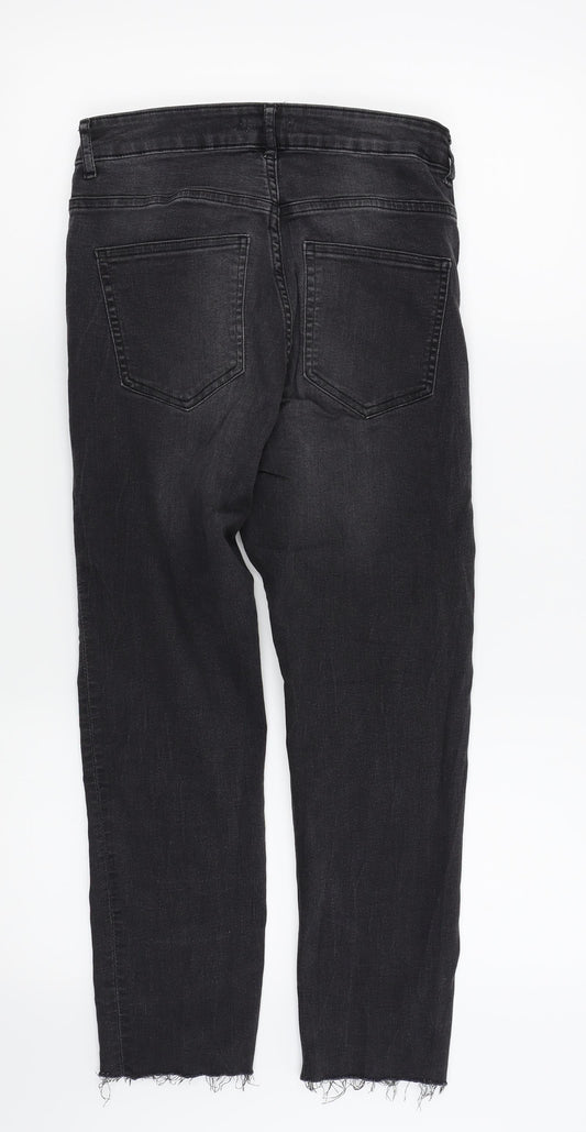 H&M Womens Black   Skinny Jeans Size 8 L21 in