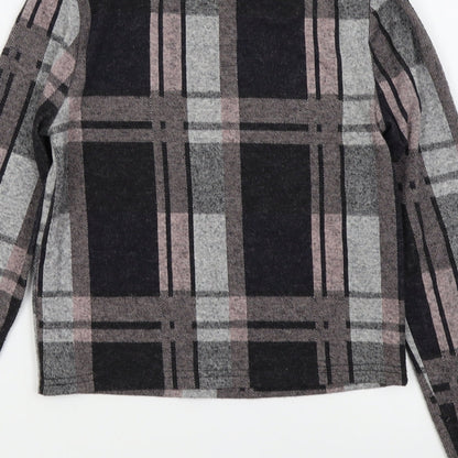 Womens UK Size 10 River Island Multicoloured Basic T-Shirt