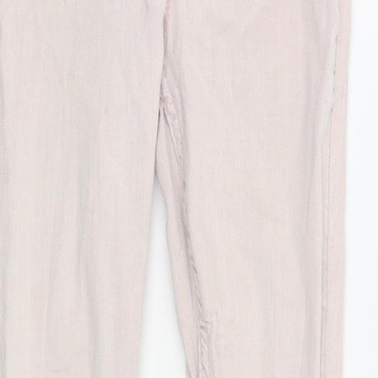 Preworn Girls Pink   Jegging Trousers Size 8-9 Years