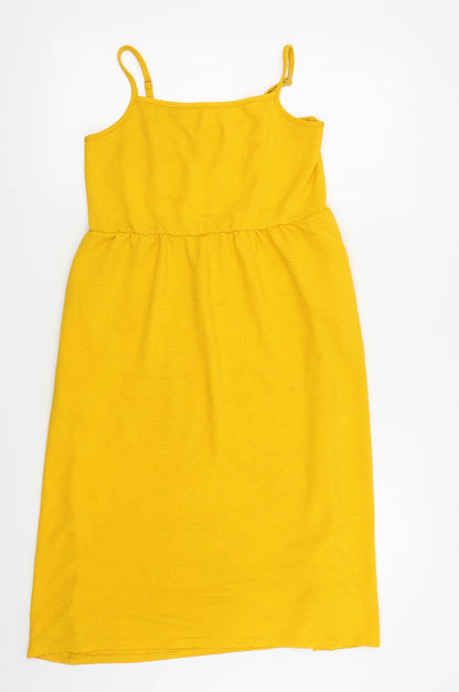 NEXT Womens Yellow   Fit & Flare  Size 10