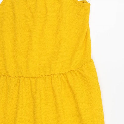 NEXT Womens Yellow   Fit & Flare  Size 10