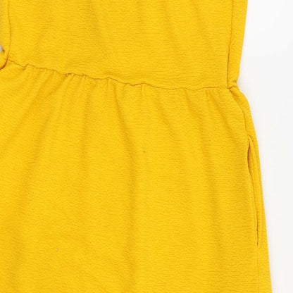 NEXT Womens Yellow   Fit & Flare  Size 10