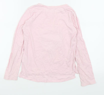 H&M Girls Pink   Basic T-Shirt Size 8-9 Years