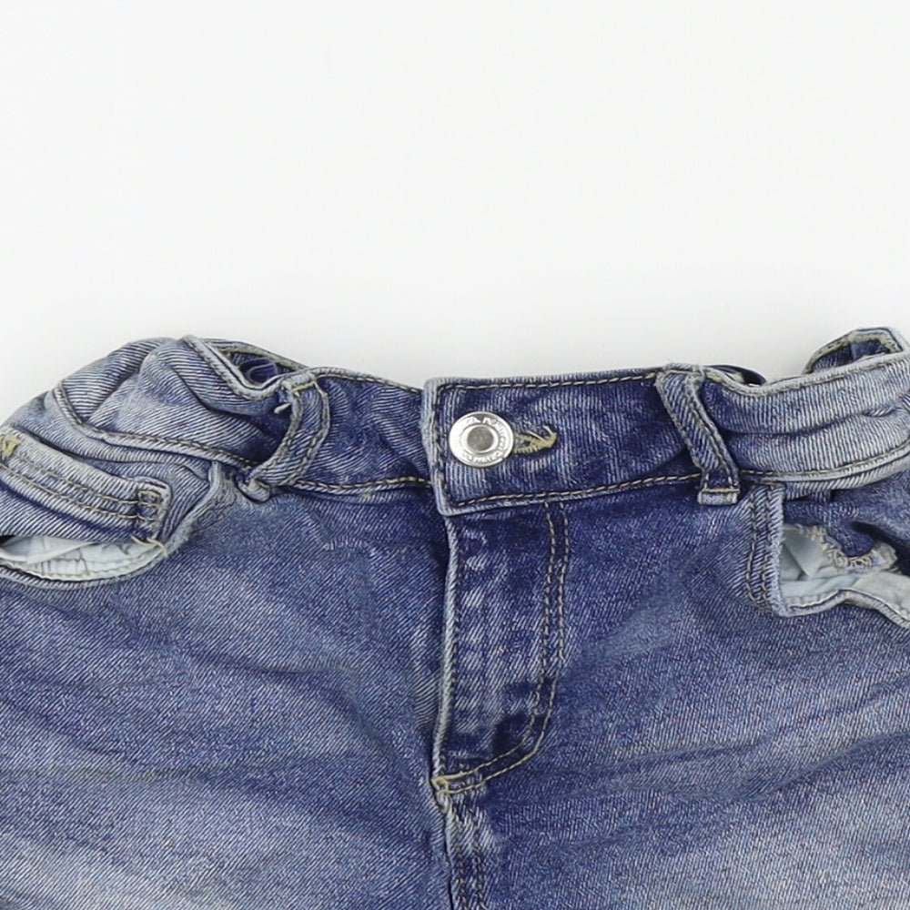 denim and co Girls Blue   Hot Pants Shorts Size 11-12 Years