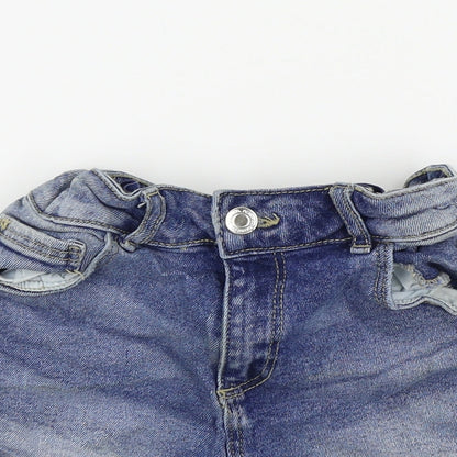 denim and co Girls Blue   Hot Pants Shorts Size 11-12 Years