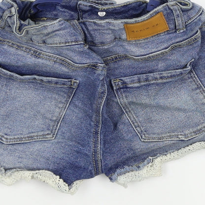 denim and co Girls Blue   Hot Pants Shorts Size 11-12 Years