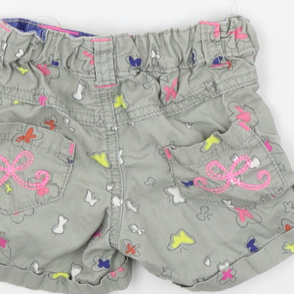 Autograph Girls Green   Capri Trousers Size 12-18 Months  - shorts/butterfly print